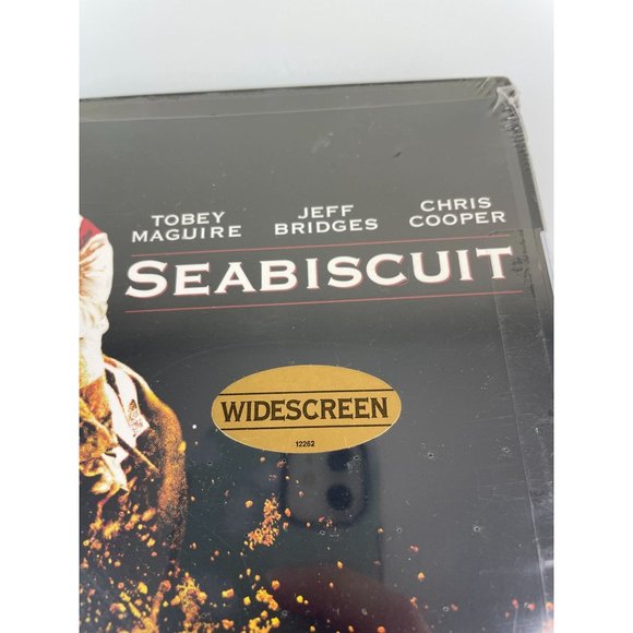 NEW Sealed Seabiscuit Widescreen Motion Picture Movie, Horse Racing Drama - Picture 3 of 10